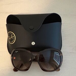Ray-Ban Women’s Jackie Ohh Oversized Sunglasses with Black Case